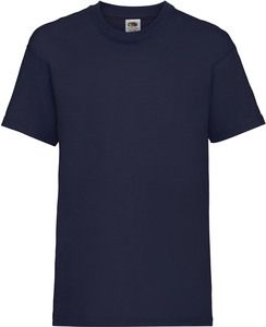Fruit of the Loom SC221B - T-shirt bambino Value Weight Blu navy