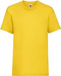Fruit of the Loom SC221B - T-shirt bambino Value Weight Sunflower Yellow