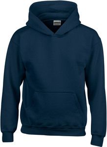 Gildan GI18500B - Felpa da Bambino con Cappuccio Blend Youth Blu navy