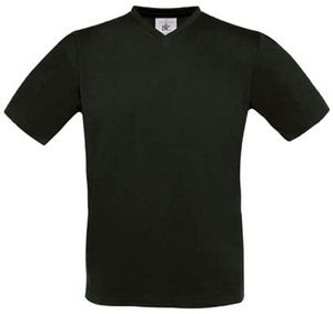 B&C CG153 - T-shirt con scollatura a V Nero
