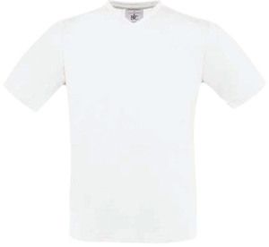 B&C CG153 - T-shirt con scollatura a V Bianco