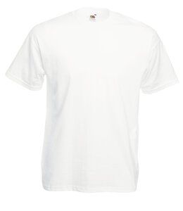 Fruit of the Loom SC221 - T-shirt Value Weight Bianco