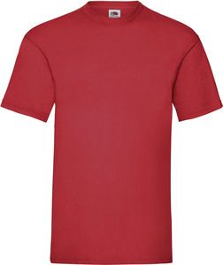 Fruit of the Loom SC221 - T-shirt Valore Peso Rosso
