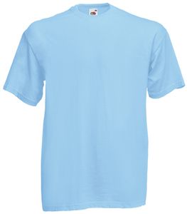 Fruit of the Loom SC221 - T-shirt Value Weight Cielo
