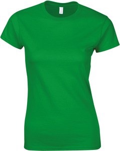 Gildan GI6400L - T-shirt da donna 100% cotone Irish Green
