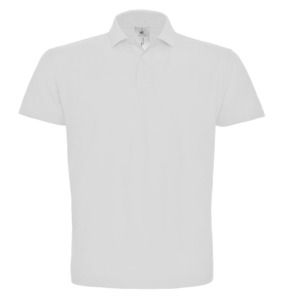 B&C CGPUI10 - Polo Maniche Corte Bianco