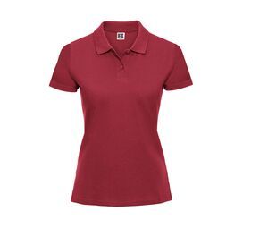 Russell RU569F - Polo piqué donna Classic Red