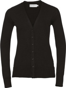Russell Collection RU715F - Cardigan donna con scollatura a V