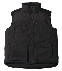 B&C Pro CGJUC40 - Gilet da lavoro Nero