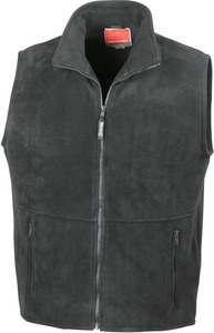 Result R37A - Gilet in pile Nero