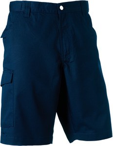 Russell RU002M - Shorts da lavoro in twill Blu oltremare