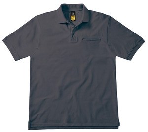 B&C Pro CGPUC11 - Polo da lavoro Blended Pocket