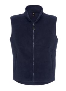 B&C BA503 - Gilet in pile Blu navy