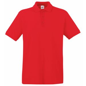 Fruit of the Loom SS255 - Polo Premium Red