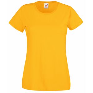 Fruit of the Loom SS050 - T-shirt Lady-Fit Value Weight Sunflower