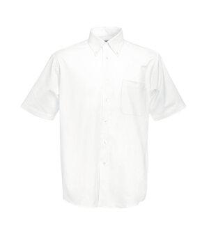 Fruit of the Loom SS112 - Camicia uomo Oxford maniche corte