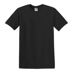 Fruit of the Loom SS030 - T-shirt Value Weight Black