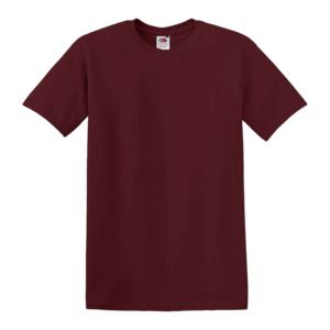 Fruit of the Loom SS030 - T-shirt ValueWeight Brick Red