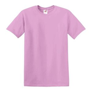 Fruit of the Loom SS030 - T-shirt Value Weight Rosa chiaro