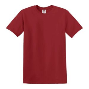 Fruit of the Loom SS030 - T-shirt Value Weight Red