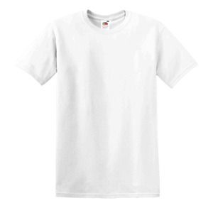 Fruit of the Loom SS030 - T-shirt Value Weight White