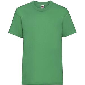Fruit of the Loom SS031 - T-shirt bambino Value Weight Kelly Green