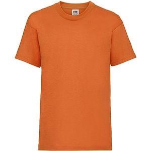 Fruit of the Loom SS031 - T-shirt bambino Value Weight Orange