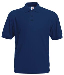 Fruit of the Loom SS402 - Polo tessuto misto Blu navy