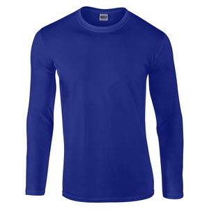 Gildan GD011 - T-shirt uomo maniche lunghe Softstyle® Blu royal