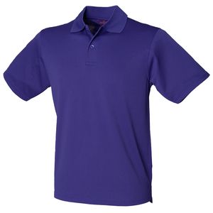 Henbury HB475 - Polo Coolplus® Bright Purple