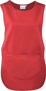 Premier PR171 - LADIES POCKET TABARD Red