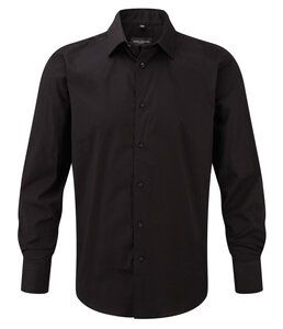 Russell Collection J946M -  Camicia a maniche lunghe aderente - EasyCare.