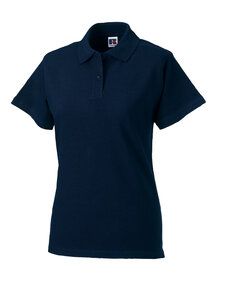 Russell J569F - Polo piqué donna Blu oltremare
