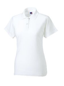 Russell J569F - Polo piqué donna Bianco