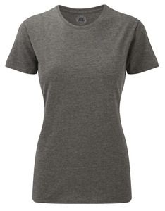 Russell J165F - T-shirt donna HD Grey Marl