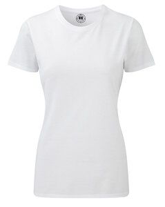 Russell J165F - T-shirt donna HD Bianco