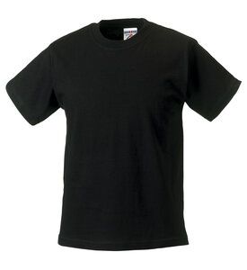 Russell J180M - T-shirt classica in filato super continuo in ordito Black