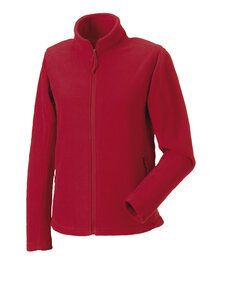 Russell 8700F - Pile donna con zip intera Outdoor Classic Red