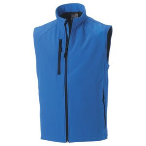 Russell J141M - Gilet uomo Softshell Azure Blue