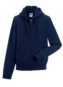 Russell R-266M-0 - Felpa Authentic con zip e cappuccio Blu oltremare