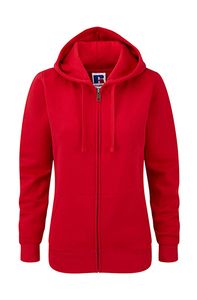 Russell R-266F-0 - Felpa donna Authentic Full Zip Classic Red