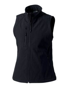 Russell R-141F-0 - Gilet donna Softshell Nero