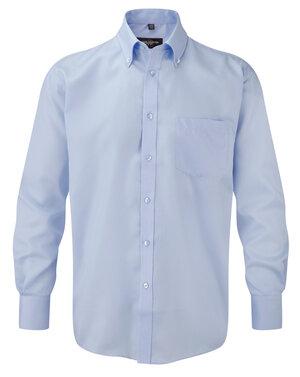 Russell Collection R-956M-0 - Camicia Classic Ultimate maniche lunghe non-stiro