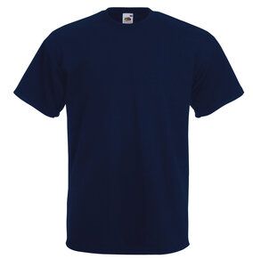 Fruit of the Loom 61-044-0 - T-shirt da uomo in 100% cotone super premium Deep Navy