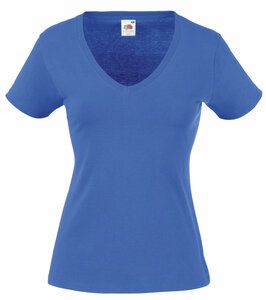 Fruit of the Loom 61-398-0 - T-shirt Lady-Fit Value Weight scollo a V