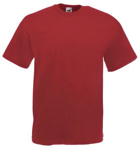 Fruit of the Loom 61-036-0 - T-shirt Value Weight Brick Red
