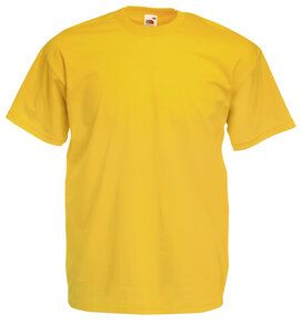 Fruit of the Loom 61-036-0 - T-shirt Value Weight Sunflower