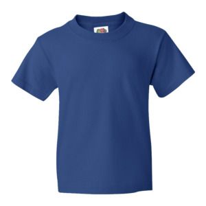 Fruit of the Loom 61-033-0 - T-shirt bambino Value Weight Blu royal