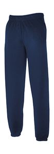 Fruit of the Loom 64-026-0 - Pantalone fondo elasticizzato Blu navy