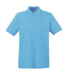 Fruit of the Loom 63-218-0 - Polo Premium Azure Blue